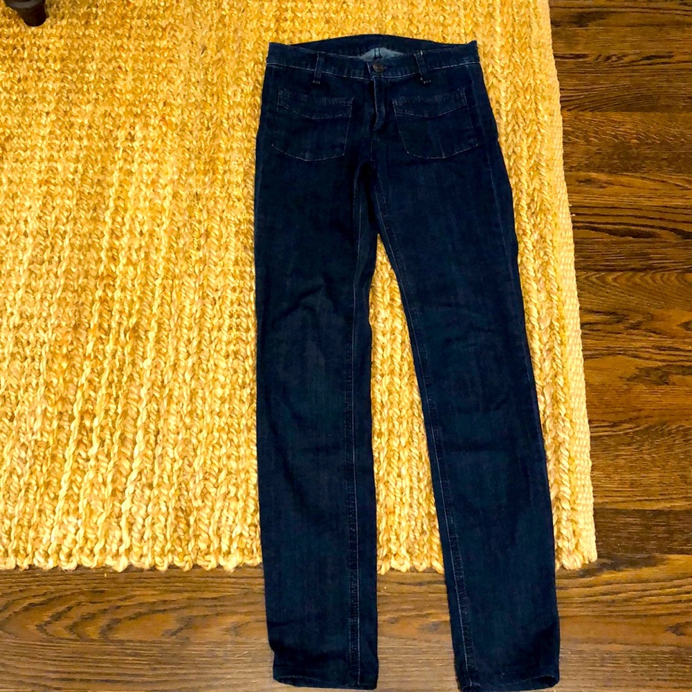 Rag and bone mid rise skinny jeans